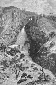 Falls of Davezout, Abyssinian Plateau; A journey through Soudan and Western Abyssinia..., 1875. Creator: Unknown
