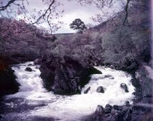 Falls of Leny, Trossachs, Scotland, c1955. Creator: Arthur Charles Kirby Ware
