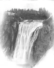 Falls of Montmorency, Quebec, Canada, c1900. Creator: Unknown