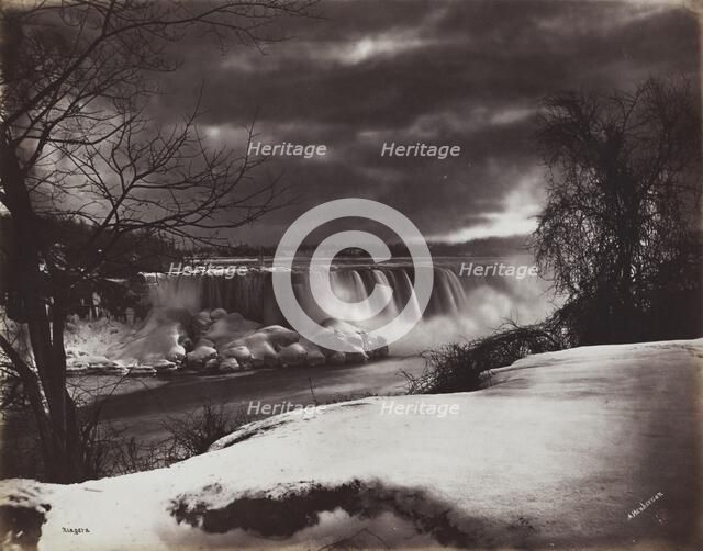 Falls of Niagara, 1860s. Creator: Alexander Henderson (Canadian, 1831-1913).