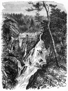 Falls of Sainte Anne, below Quebec 19th century