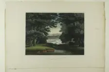 Falls of St. Anthony on the Mississippi, plate seven of the first number of Picturesque..., 1819/21. Creator: John Hill