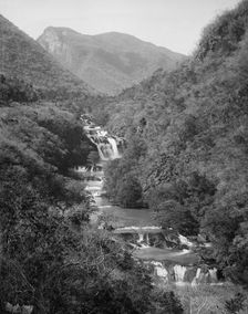 Falls of the Abra, distant view, between 1880 and 1897. Creator: William H. Jackson