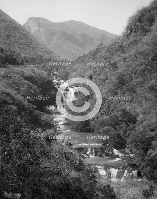 Falls of the Abra, distant view, between 1880 and 1897. Creator: William H. Jackson.