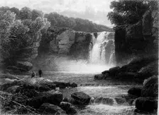 Falls of the Hespte c1870