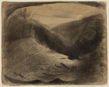 Falls of the Kaaterskill, 1825 or 1826. Creator: Thomas Cole