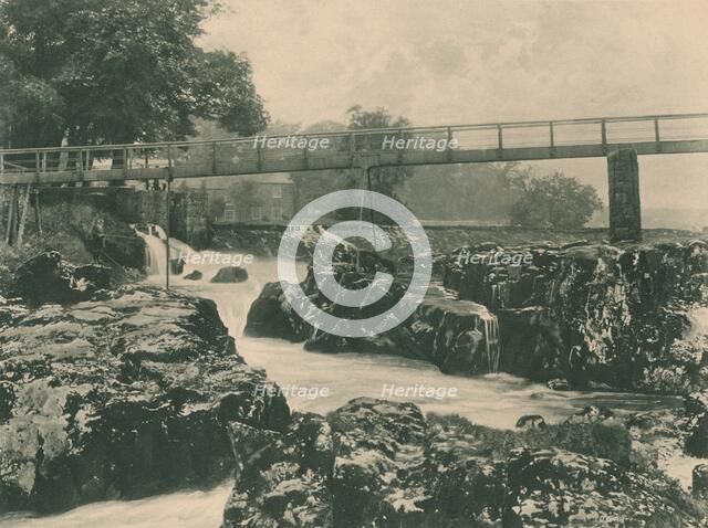 'Falls of the Wharfe', 1902. Artist: Unknown.
