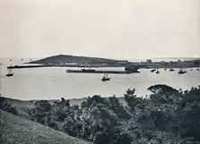 Falmouth - General View, from Pendennis 1895