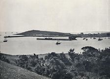 Falmouth - General View, from Pendennis 1895