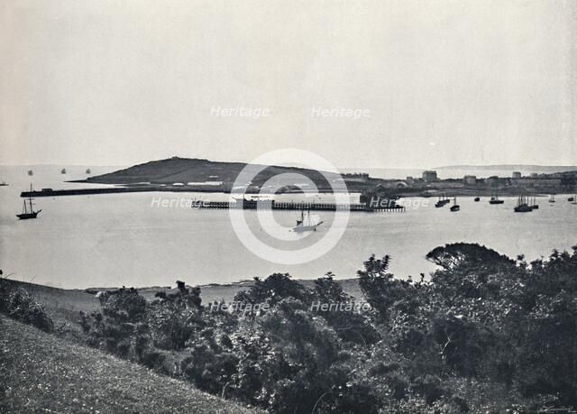 'Falmouth - General View, from Pendennis', 1895. Artist: Unknown.