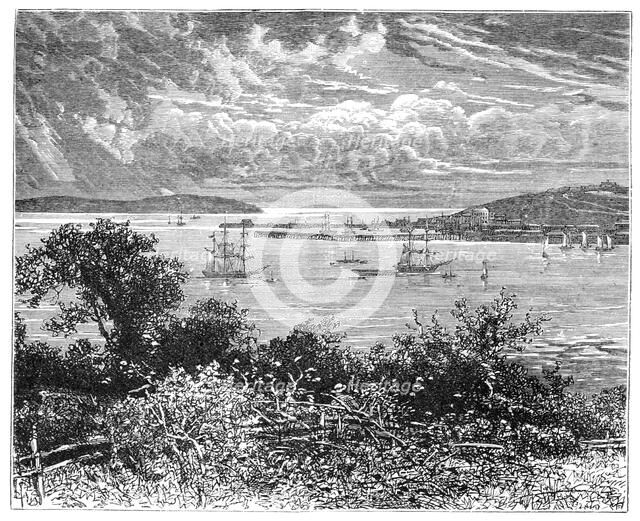 Falmouth Harbour, Cornwall, England, 1900. Artist: Unknown