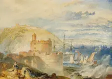 Falmouth Harbor, c1825. Creator: JMW Turner