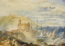 Falmouth Harbor, c1825. Creator: JMW Turner