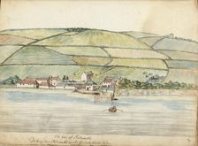 Falmouth quay, 1778. Creator: Jan Brandes