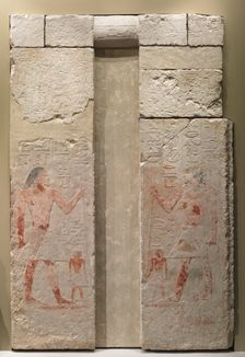 False Door of Nykara, 2408-2341 BC. Creator: Unknown