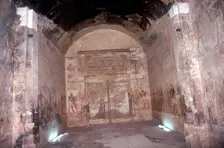 False Doors and Wallpaintings, Temple of Sethos I, Abydos, Egypt, 19th Dynasty, c1280 BC