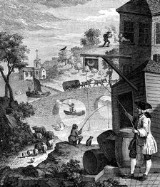 False Perspective 1753. Artist: Luke Sullivan