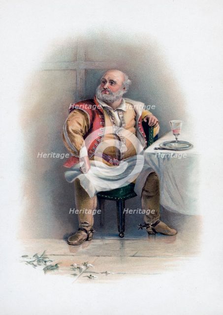 'Falstaff', 1891. Artist: Unknown