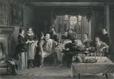 Falstaff and his Friends (The Merry Wives of Windsor) c1870. Artist: W Greatbatch