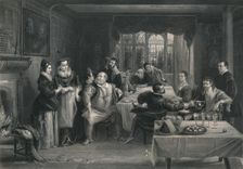Falstaff and his Friends (The Merry Wives of Windsor) c1870. Artist: W Greatbatch