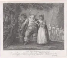 Falstaff at Herne's Oak (Shakespeare, Merry Wives of Windsor, Act 5, Scene 5), May 30, 1793. Creator: Michele Beneditti