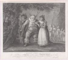 Falstaff at Herne's Oak (Shakespeare, Merry Wives of Windsor, Act 5, Scene 5), May 30, 1793. Creator: Michele Beneditti