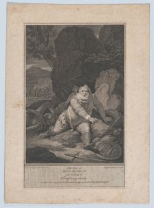 Falstaff Rising Slowly (Shakespeare, First Part of King Henry IV, Act 5, Scene 4), June 4, 1794. Creator: James Neagle