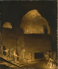 Falun Copper Mine, ca 1784