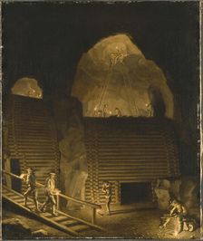 Falun Copper Mine, c18th century. Creator: Per Hillestrom
