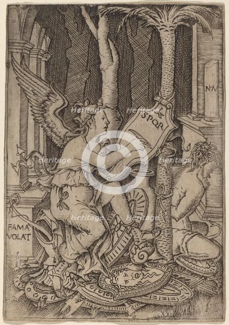 Fama, c. 1507. Creator: Nicoletto da Modena.