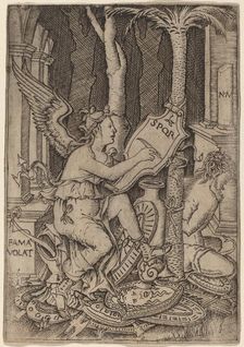 Fama, c. 1507. Creator: Nicoletto da Modena