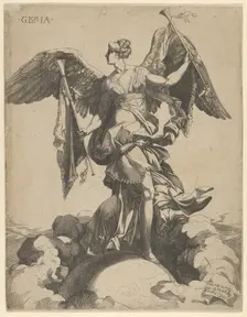 Fame, 1540-50. Creator: Domenico del Barbiere