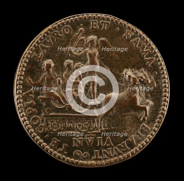 Fame, Abundance, Victory [reverse]. Creator: Etienne Delaune.