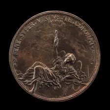 Fame [reverse], 1669. Creator: Charles-Jean-François Chéron