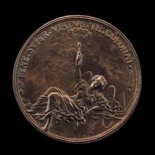 Fame [reverse], 1669. Creator: Charles-Jean-François Chéron