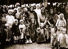 Famine in the Volga Valley, Russia, c1921-c1922. Creator: Unknown