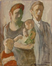 Family, 1921. Creator: Jalmari Ruokokoski