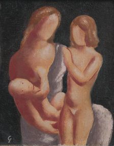 Family, 1930-1932. Creator: Mikulas Galanda