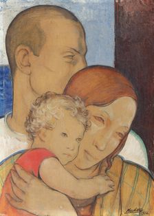 Family, 1932. Creator: Viktor Kiss