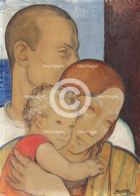 Family, 1932. Creator: Viktor Kiss.