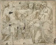 Family of Darius before Alexander, n.d. Creator: Unknown
