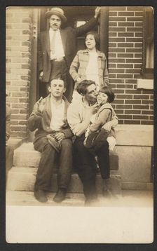 Family on Stoop, about 1926. Creator: John Frank Keith
