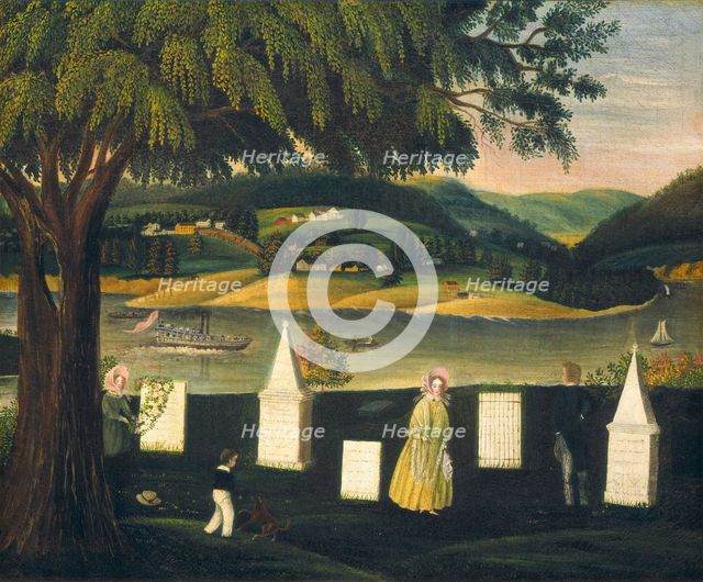 Family Burying Ground, c. 1840. Creator: Unknown.