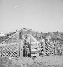 Family from Oklahoma; have been in California for 6 year..., near Fresno, California, 1939 Creator: Dorothea Lange