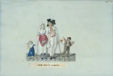 Family going to the tavern, c. 1793