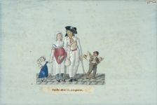 Family going to the tavern, c. 1793