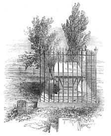 Family Grave of the Palmers, at Rugeley, 1856. Creator: Unknown