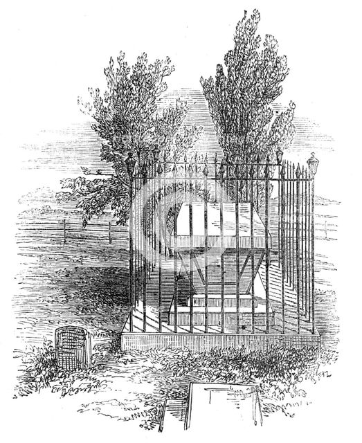 Family Grave of the Palmers, at Rugeley, 1856.  Creator: Unknown.