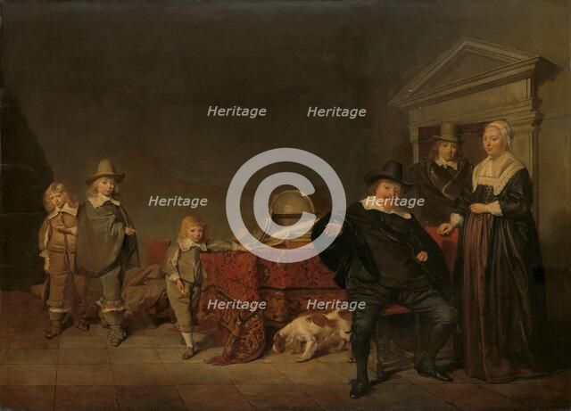 Family Group, 1642. Creator: Pieter Codde.