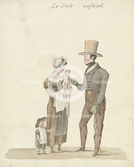 Family group, 1811-1873. Creator: Pieter van Loo.